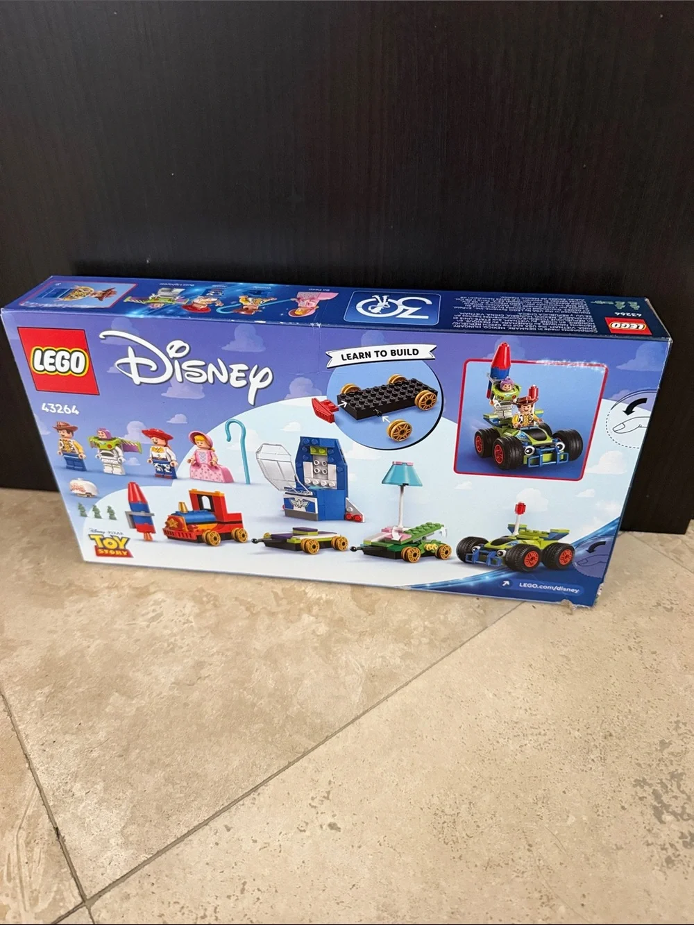 LEGO Disney Pixar Toy Story Train & RC Car Playset - Blue, Red, Green